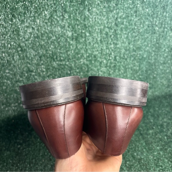 Bally Shoes Size 11.5 Brown Calf Leather Oxfords Made in Switzerland - Excellent main image 12